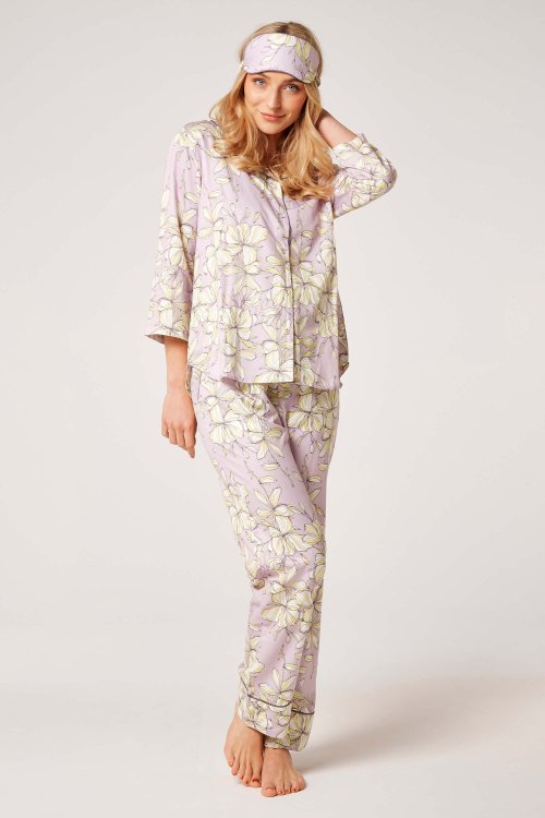 Flower Print Pyjama Set